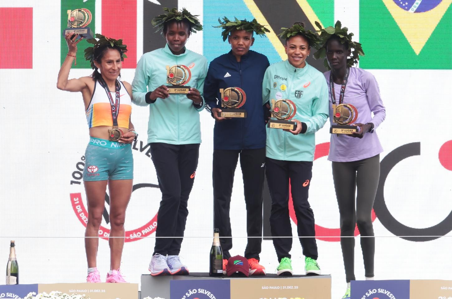Nubia de Oliveira mira título da São Silvestre após novo pódio