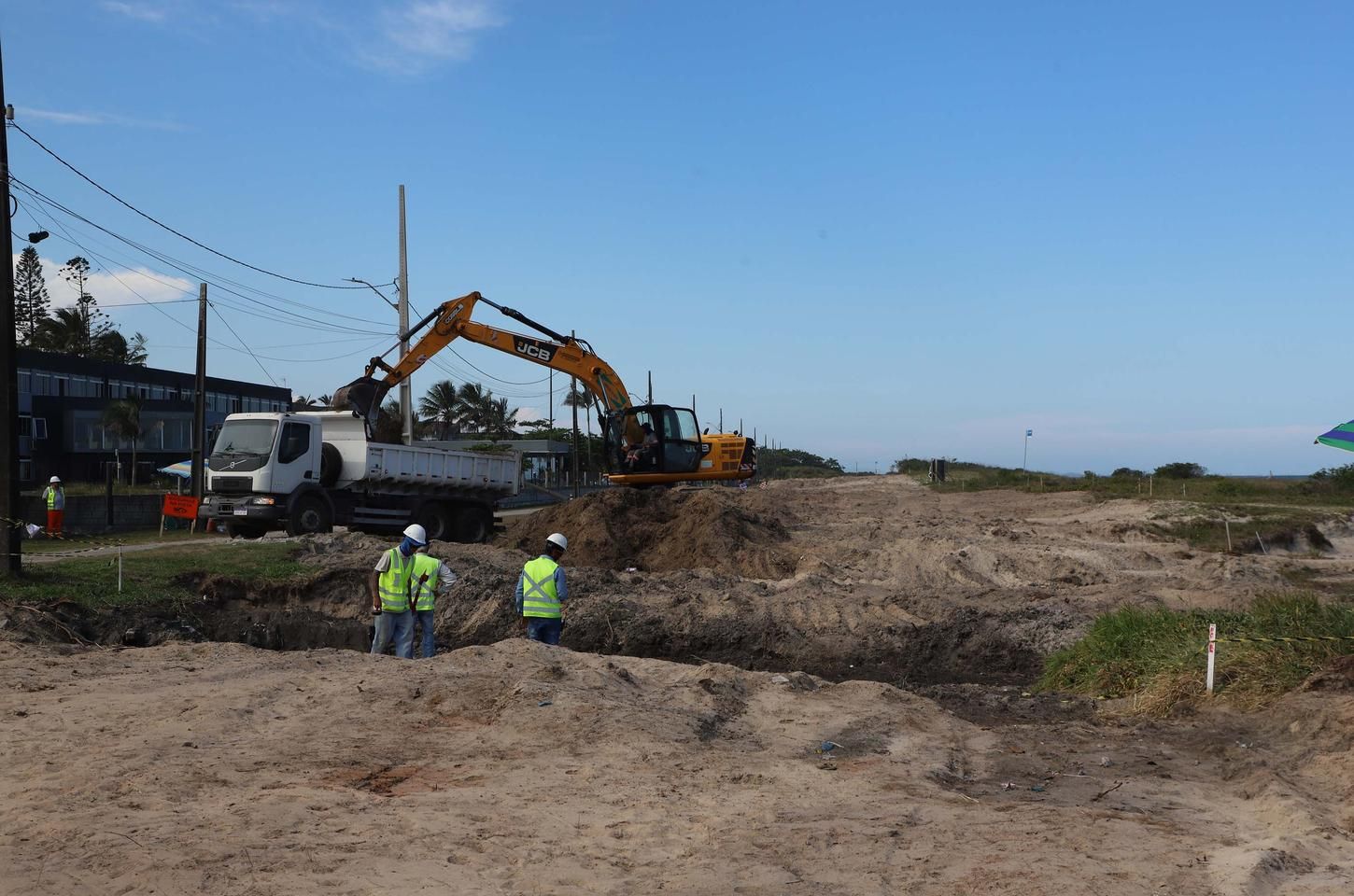 Obra de requalificação da orla de Pontal do Paraná atinge 10% de execução