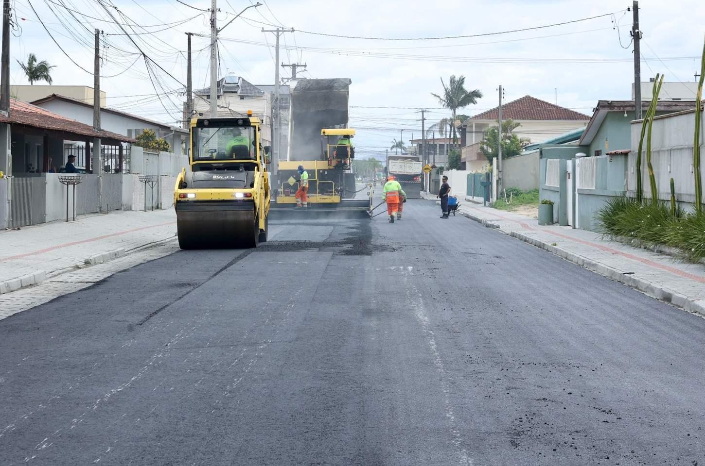 Obra do contorno de Praia de Leste deve ser finalizada no primeiro trimestre