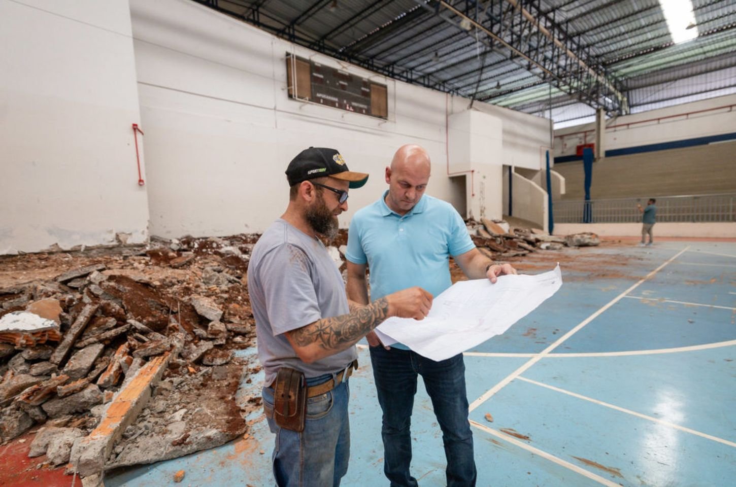 Obras de R$ 1,2 mi transformam Ginásio Lagoão em arena nacional em Apucarana
