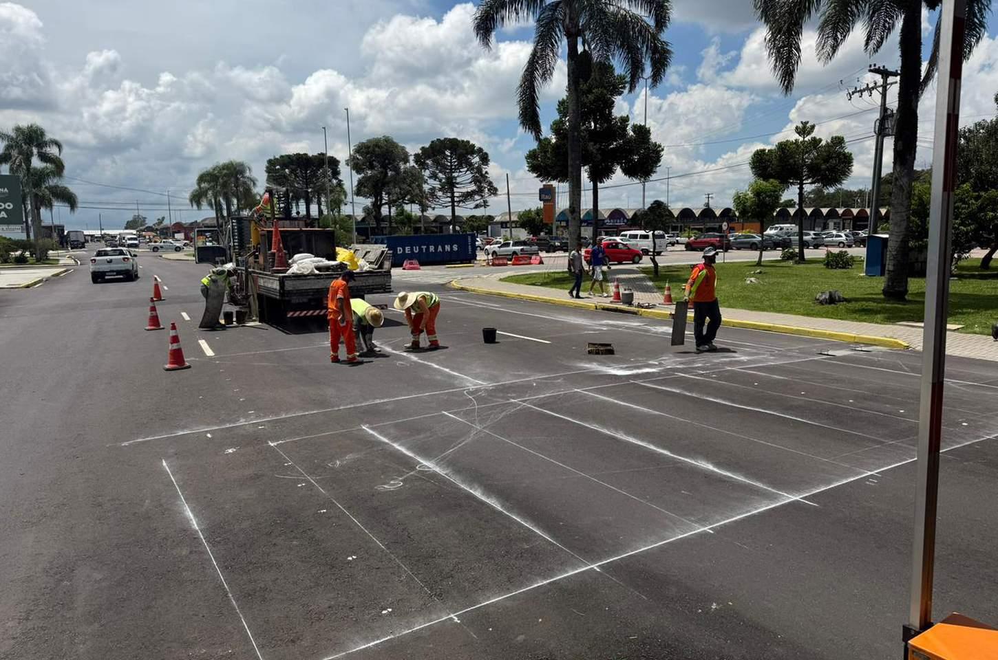 Obras de recuperação das vias da Ceasa Paraná em Curitiba chegam a 90%