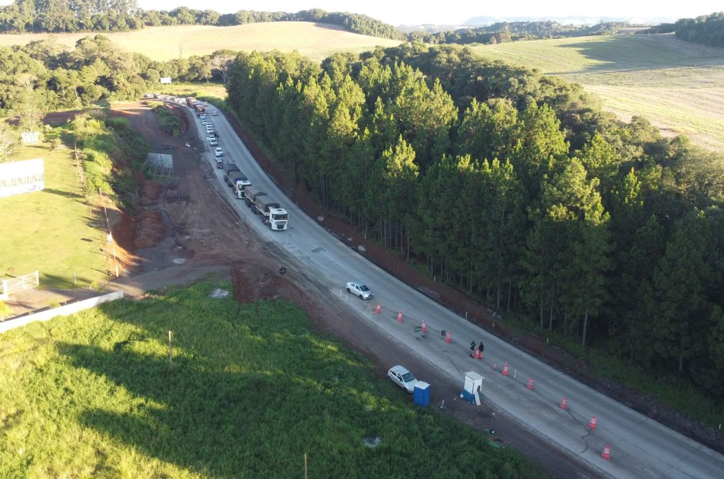 Obras na PRC-487 e PR-460 avançam com R$ 18,7 milhões investidos no Paraná