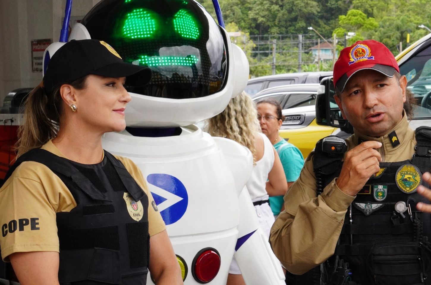 Operação integrada reforça segurança no ferry boat de Guaratuba