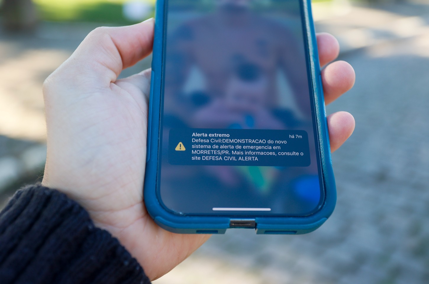 Paraná dispara 43 alertas de emergência por celular em menos de dois meses