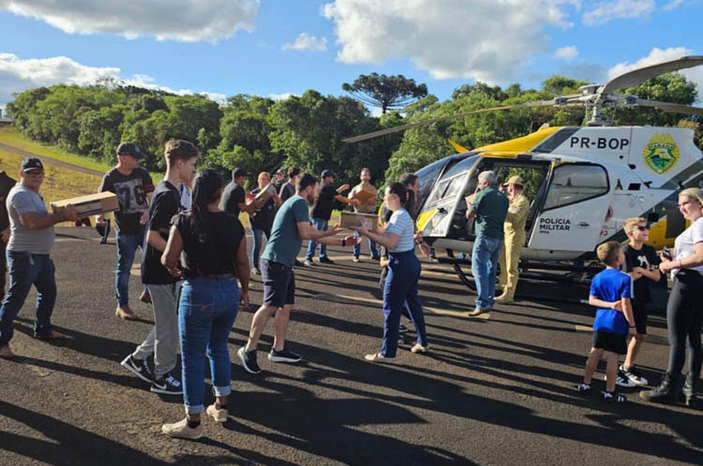 Paraná envia insumos hospitalares para vítimas de tornado