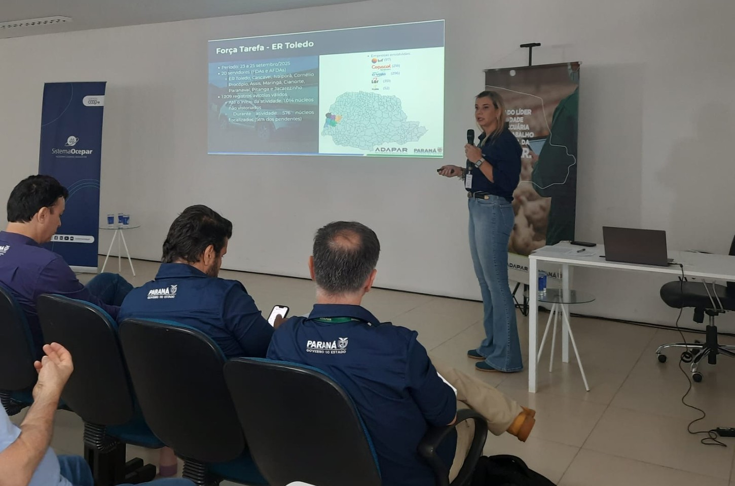 Paraná fortalece defesa sanitária animal em encontros no Show Rural