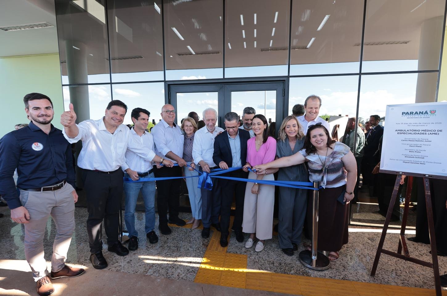 Paraná inaugura primeiro AME Universitário do Brasil em Ponta Grossa