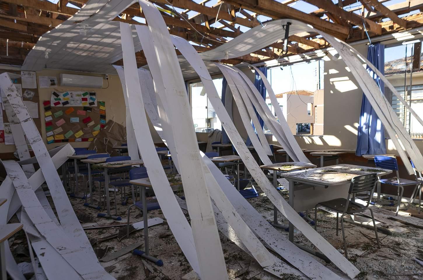 Paraná investe R$ 10 milhões para reconstruir escola devastada por temporal