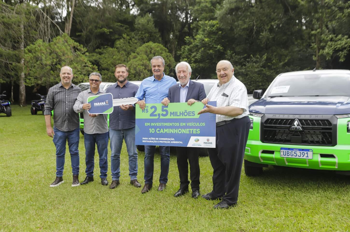 Paraná investe R$ 6,8 milhões em equipamentos para unidades de conservação