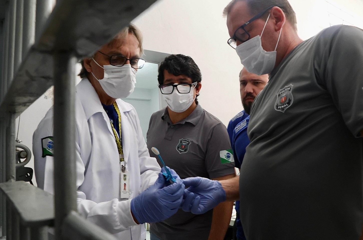 Paraná realiza mutirão de coleta de DNA em presídios e amplia banco genético