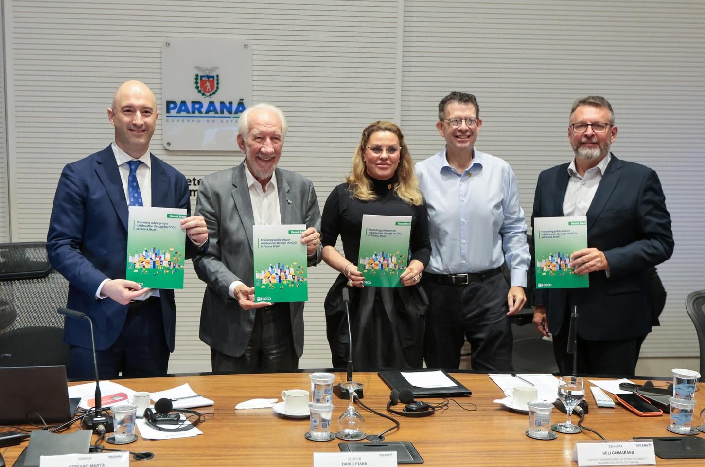 Paraná recebe novo relatório da OCDE sobre desenvolvimento sustentável