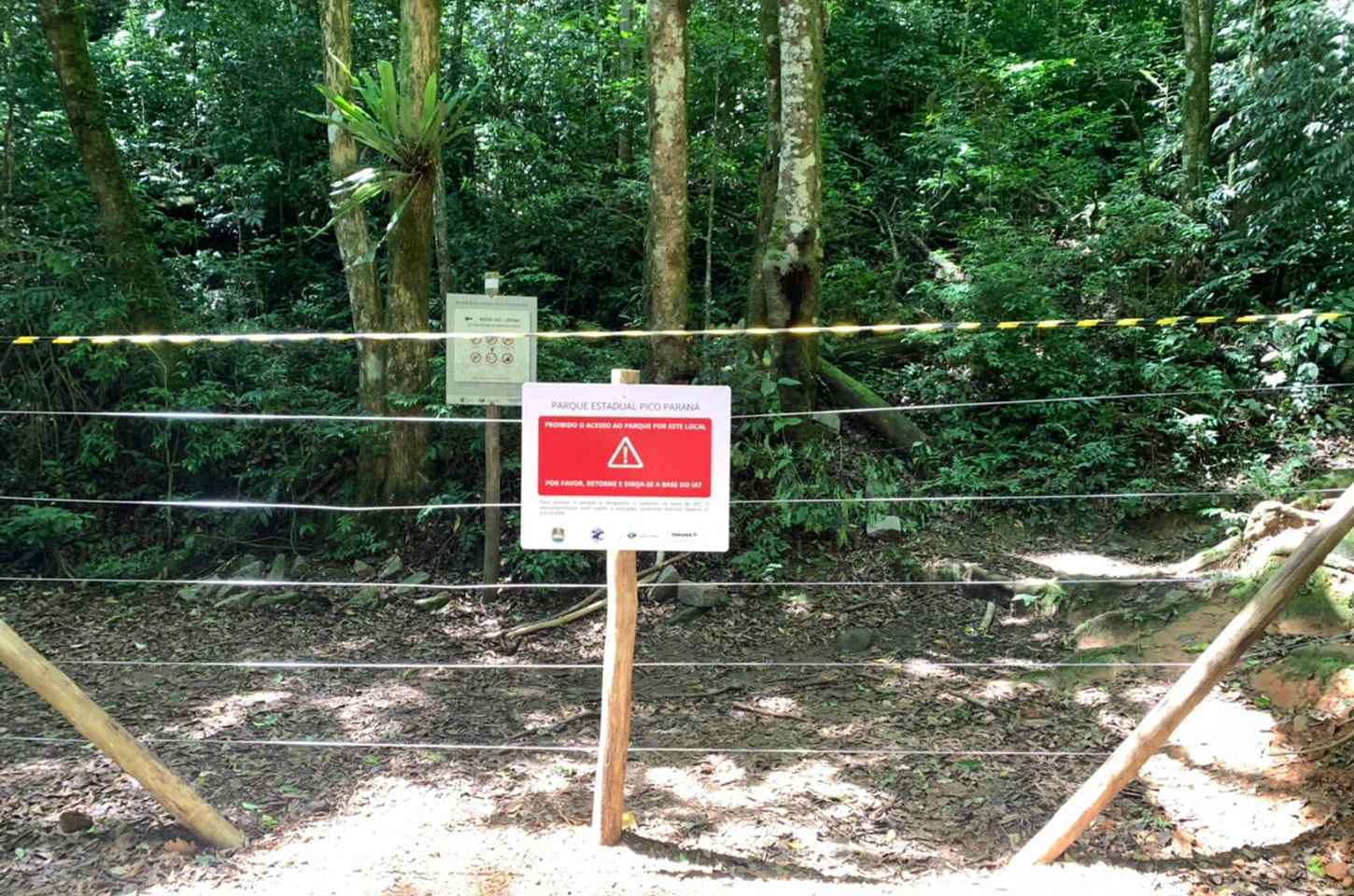 Parque Estadual Pico Paraná fecha acessos irregulares para aumentar segurança
