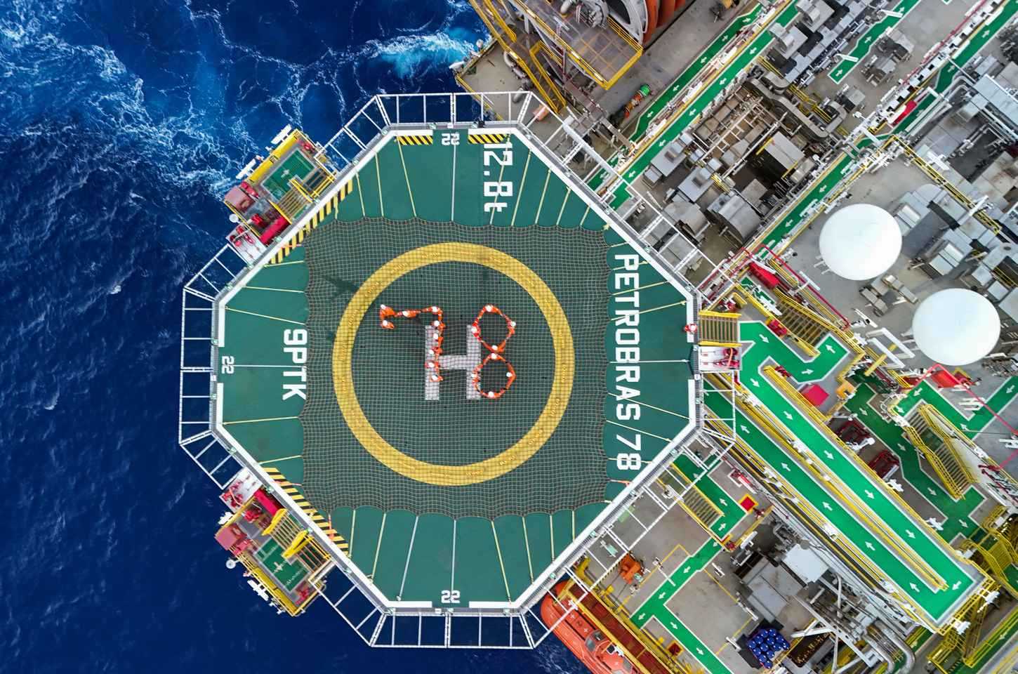 Petrobras recebe autorização para operar nova plataforma P-78 no pré-sal