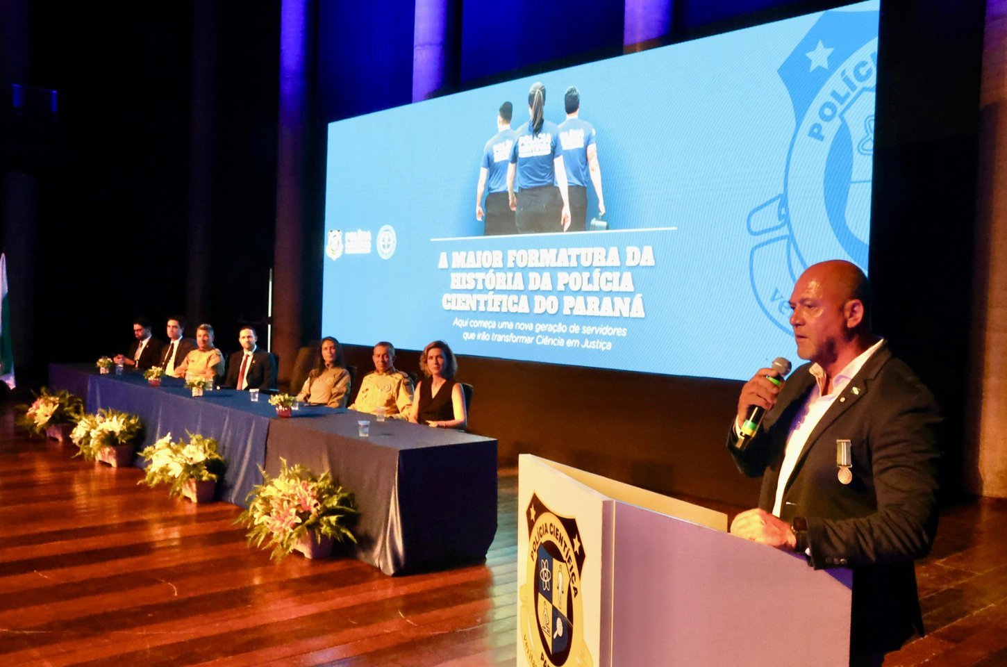 Polícia Científica do Paraná forma maior turma da história