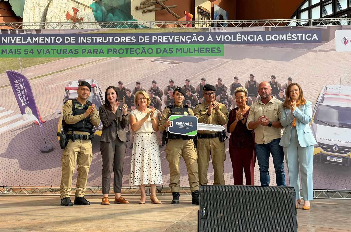 Polícia Militar do Paraná reforça proteção às mulheres com novas viaturas e capacitação