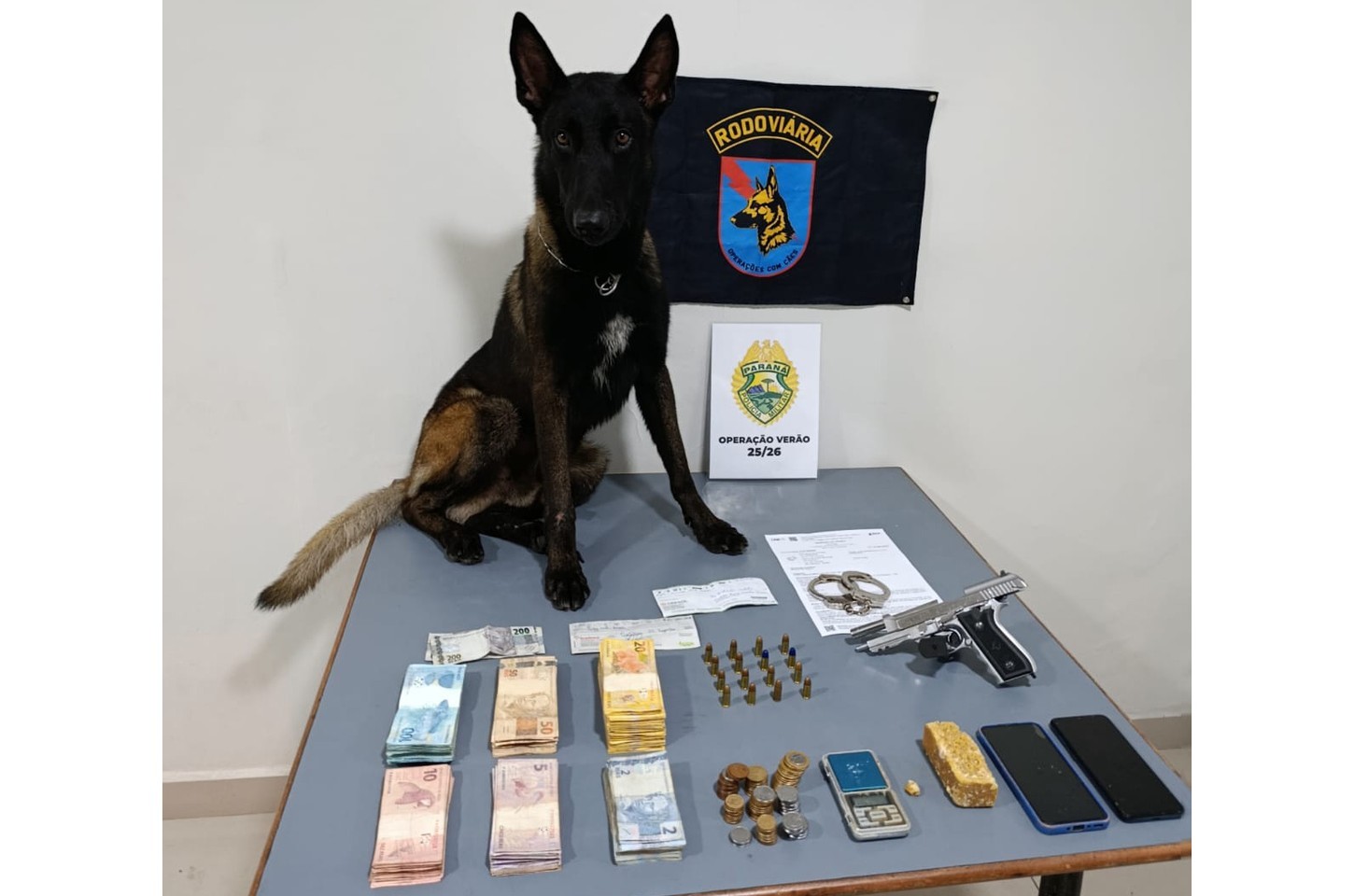 Polícia prende dois por tráfico em Guaratuba com apoio de sistema de monitoramento