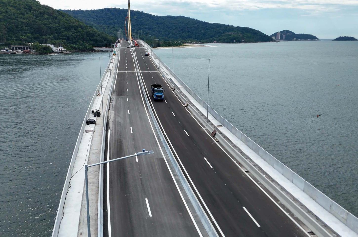 Ponte de Guaratuba recebe licença de operação do IAT e deve ser inaugurada em breve