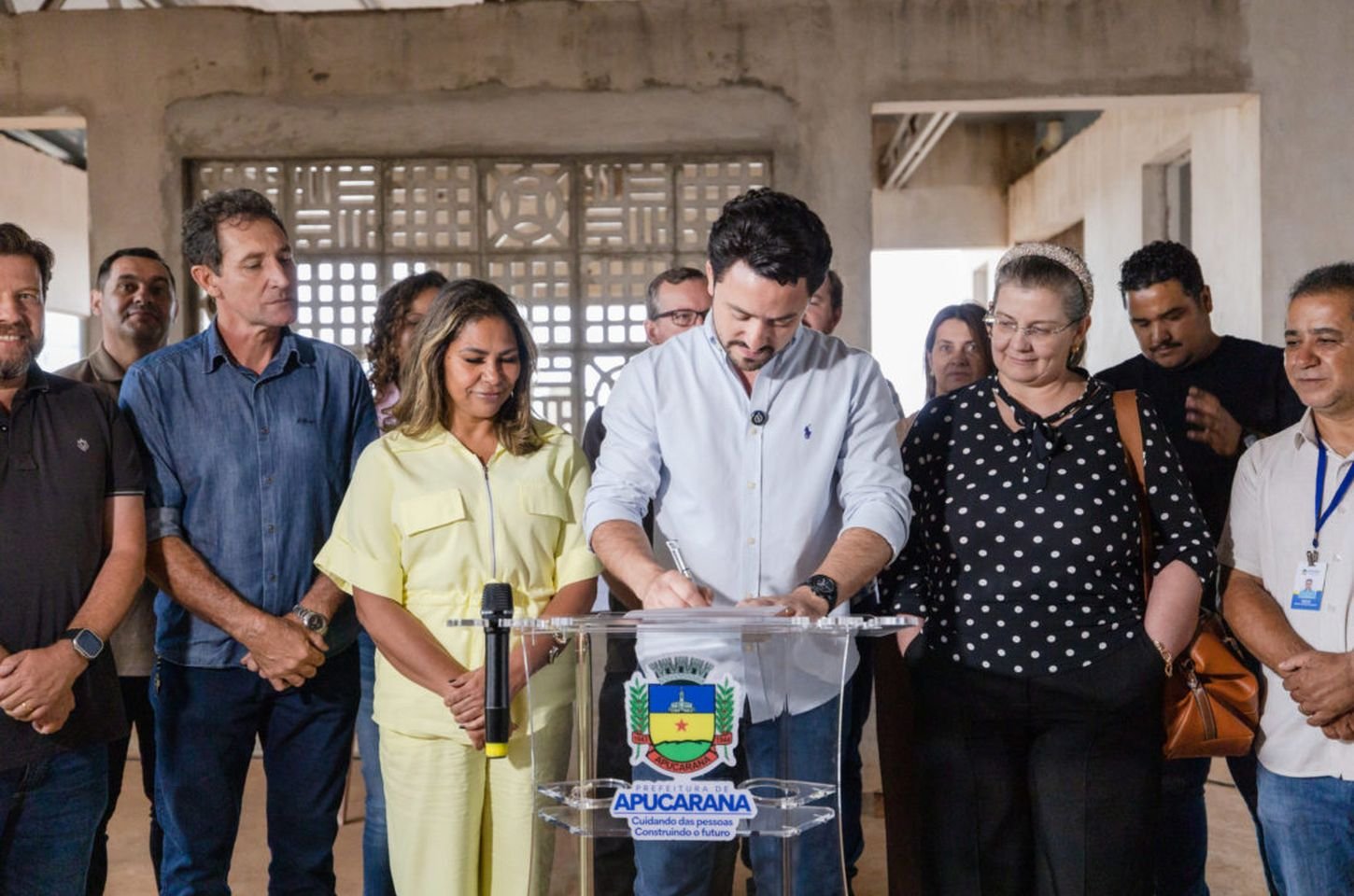 Prefeito autoriza retomada das obras do CMEI do Jardim Catuaí em Apucarana