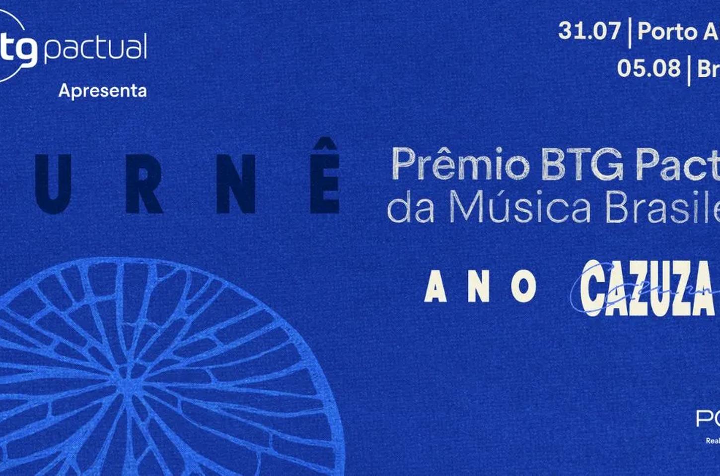 Prêmio BTG Pactual anuncia turnê em homenagem a Cazuza