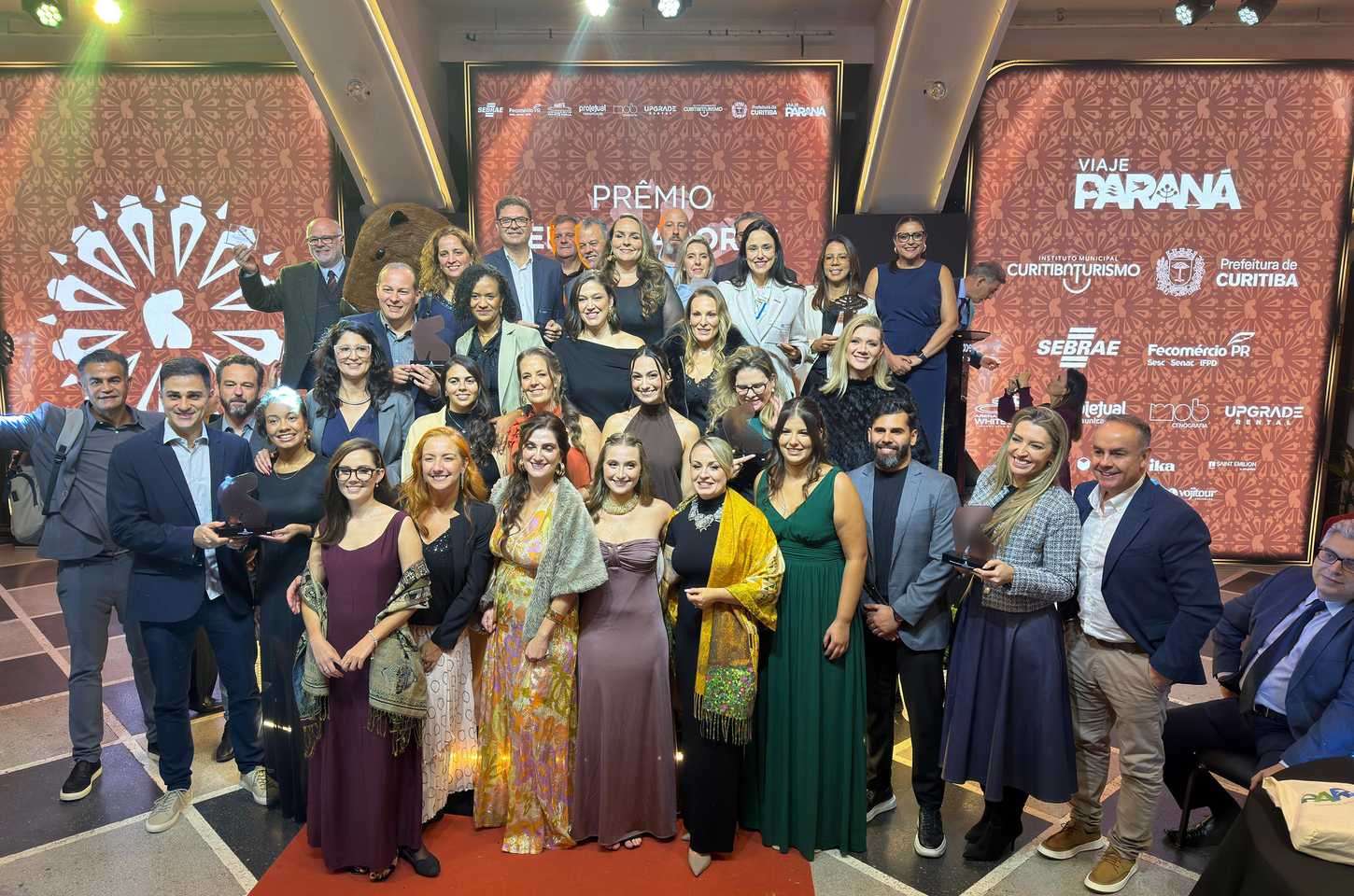 Prêmios reconhecem iniciativas que impulsionam o turismo no Paraná