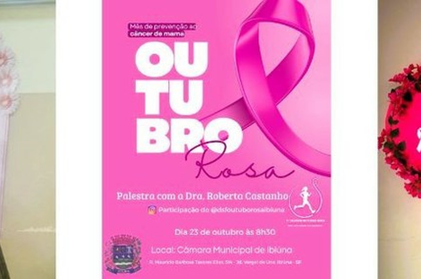 Primeira-dama de Ibiúna compartilha experiência de cura do câncer de mama