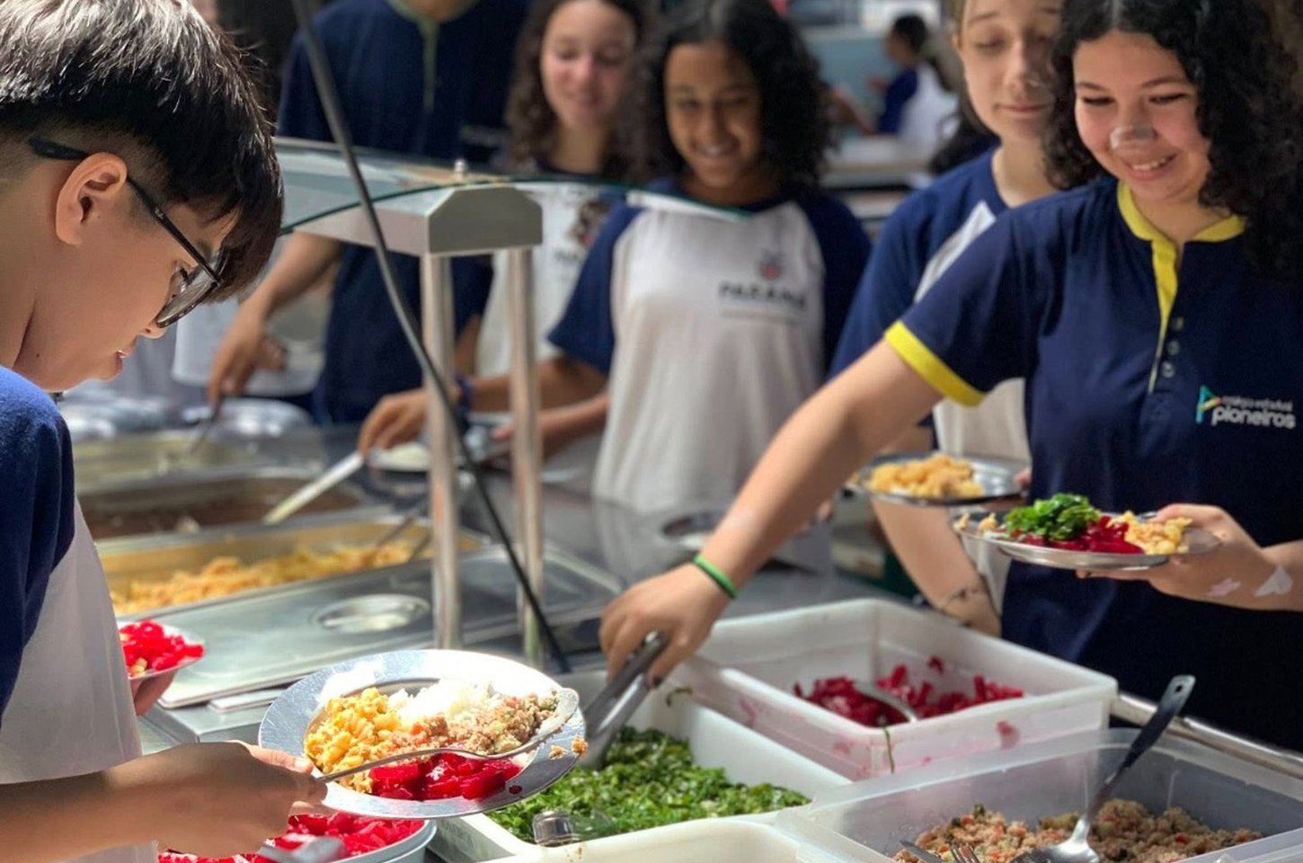 Projeto Prato Cheio consolida participação de alunos na merenda escolar