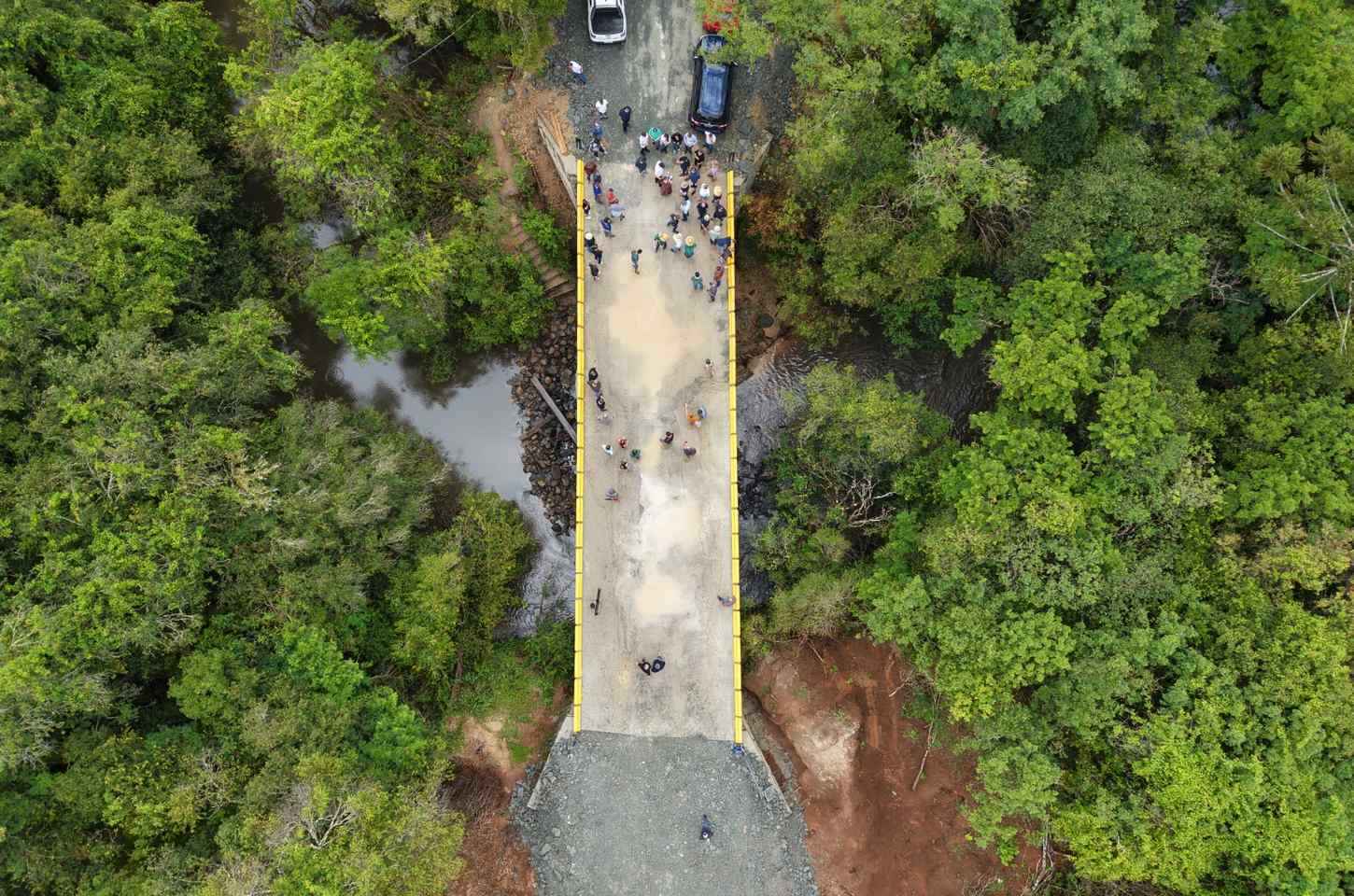 Prudentópolis inaugura ponte sobre o Rio São João e projeta mais três na zona rural