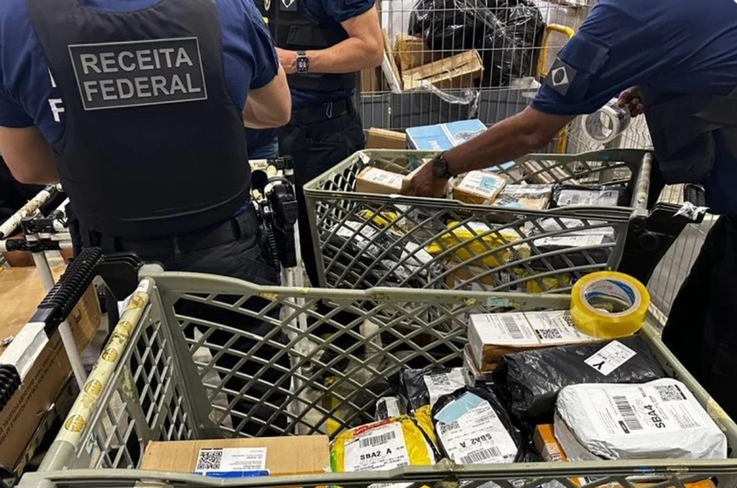 Receita apreende R$ 69 milhões em operação nacional de combate ao contrabando