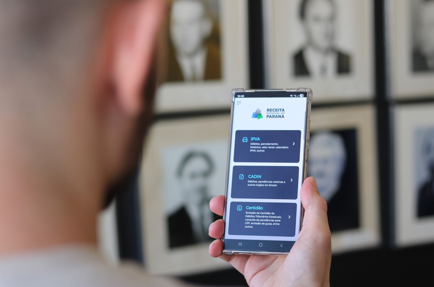 Receita do Paraná lança emissão de certidões pelo aplicativo