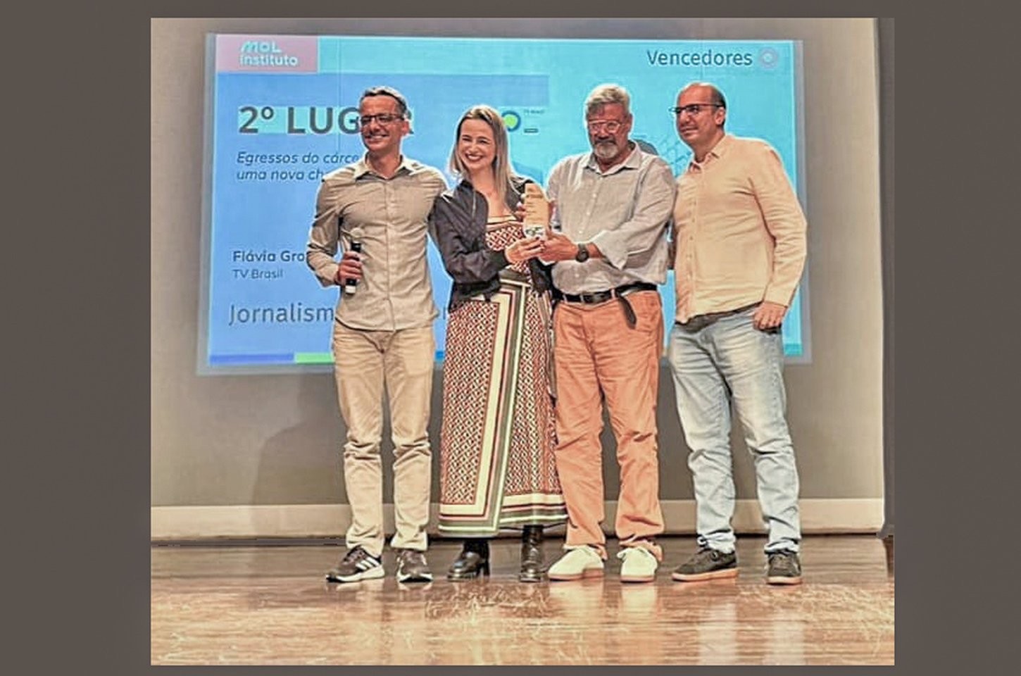 Reportagem da TV Brasil conquista 2º lugar no Prêmio MOL de Jornalismo