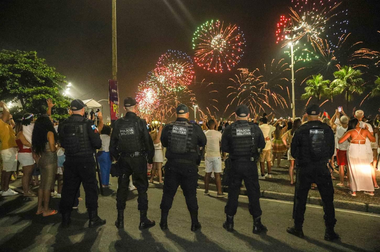 Rio de Janeiro reforça segurança no réveillon com tecnologia de ponta