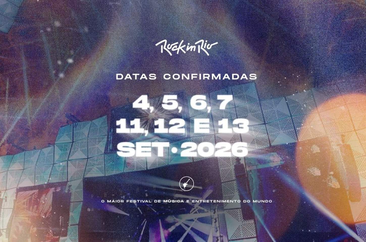 Rock in Rio 2026: ingressos começam a ser vendidos nesta terça-feira