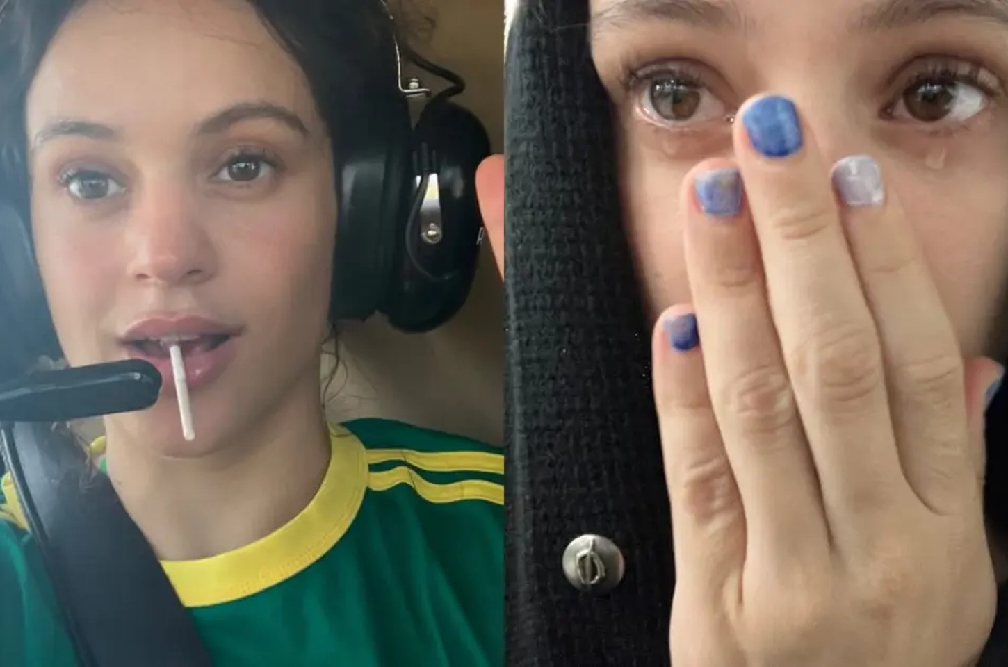 Rosalía se despede do Brasil com lágrimas e promete retorno