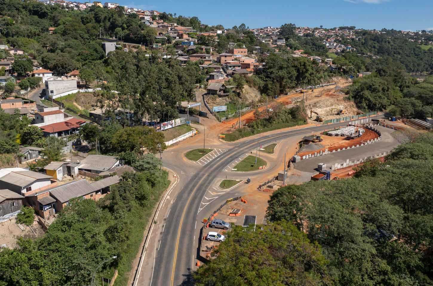 Rotatória na PR-160 em Telêmaco Borba será interditada para obras de viaduto
