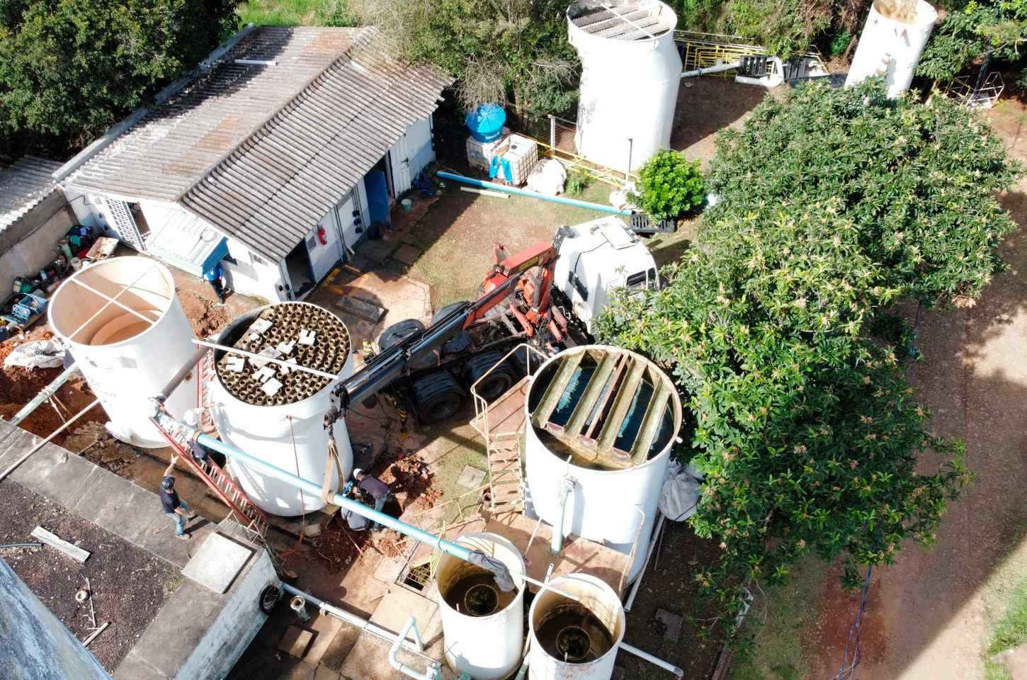 Sanepar amplia em 30% capacidade de tratamento de água em Sapopema
