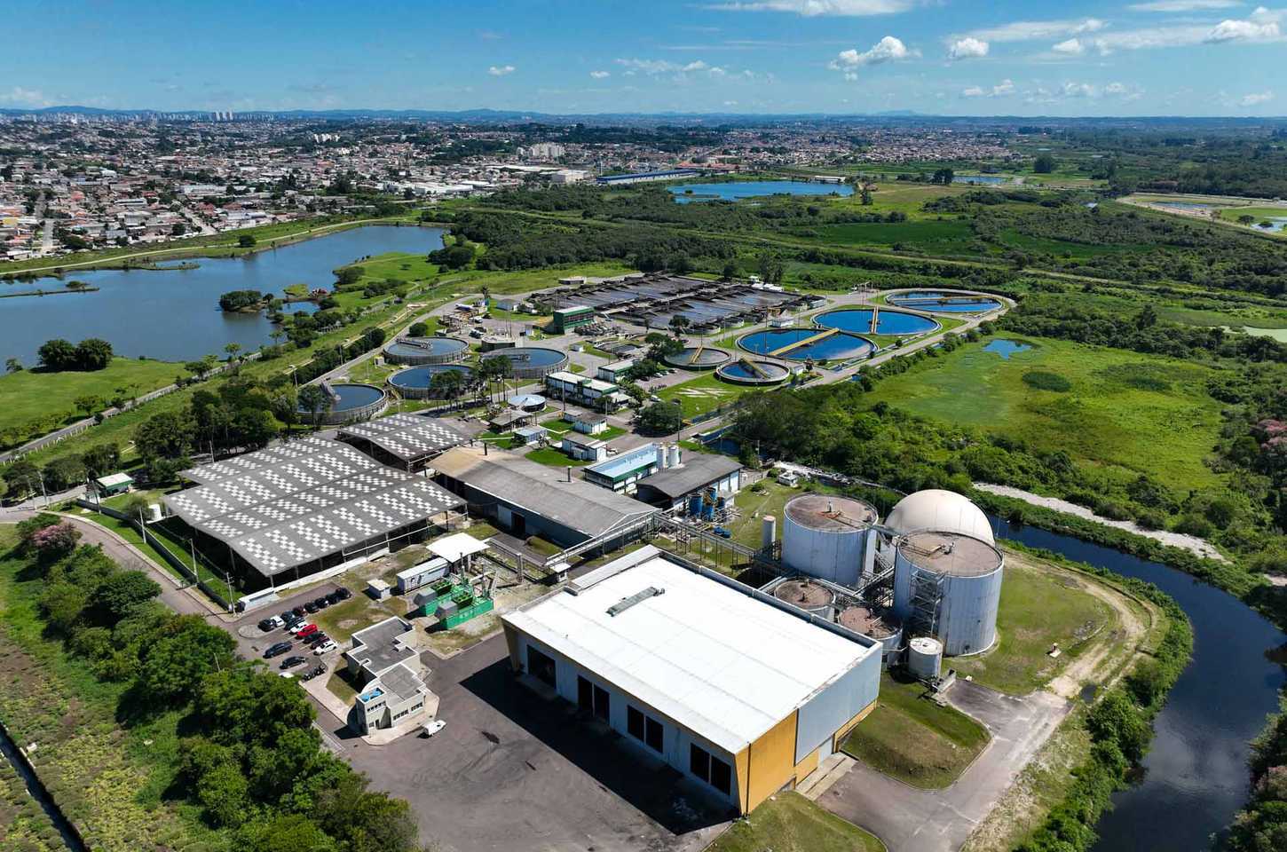Sanepar é finalista em prêmio nacional de biogás com usina no Paraná
