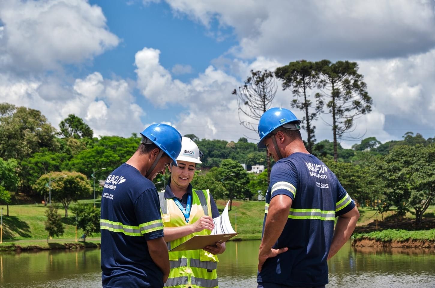 Sanepar e Iguaçu Saneamento fazem vistorias em Francisco Beltrão