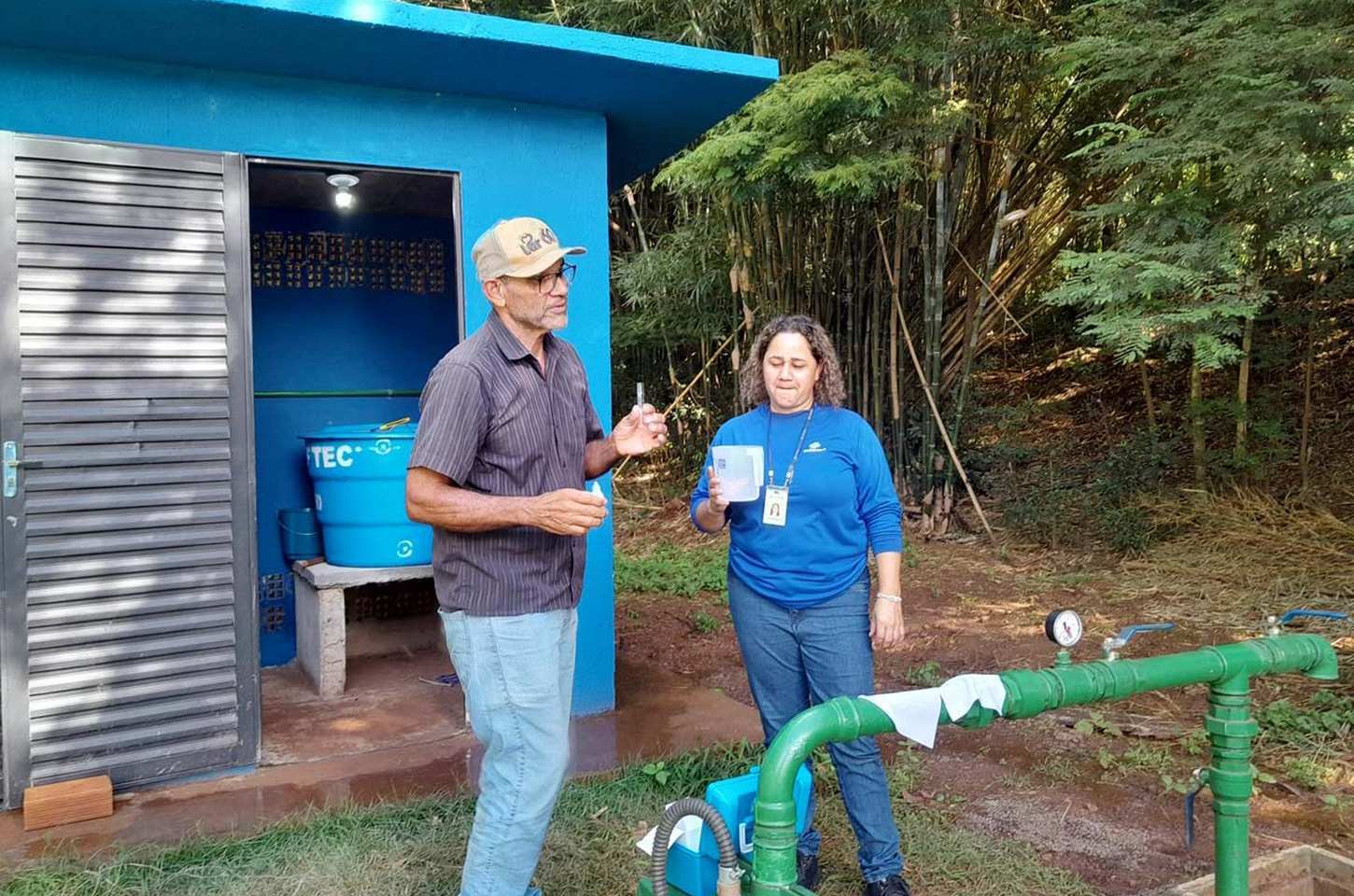 Sanepar leva água potável a mais de 17 comunidades rurais no Sudoeste do Paraná