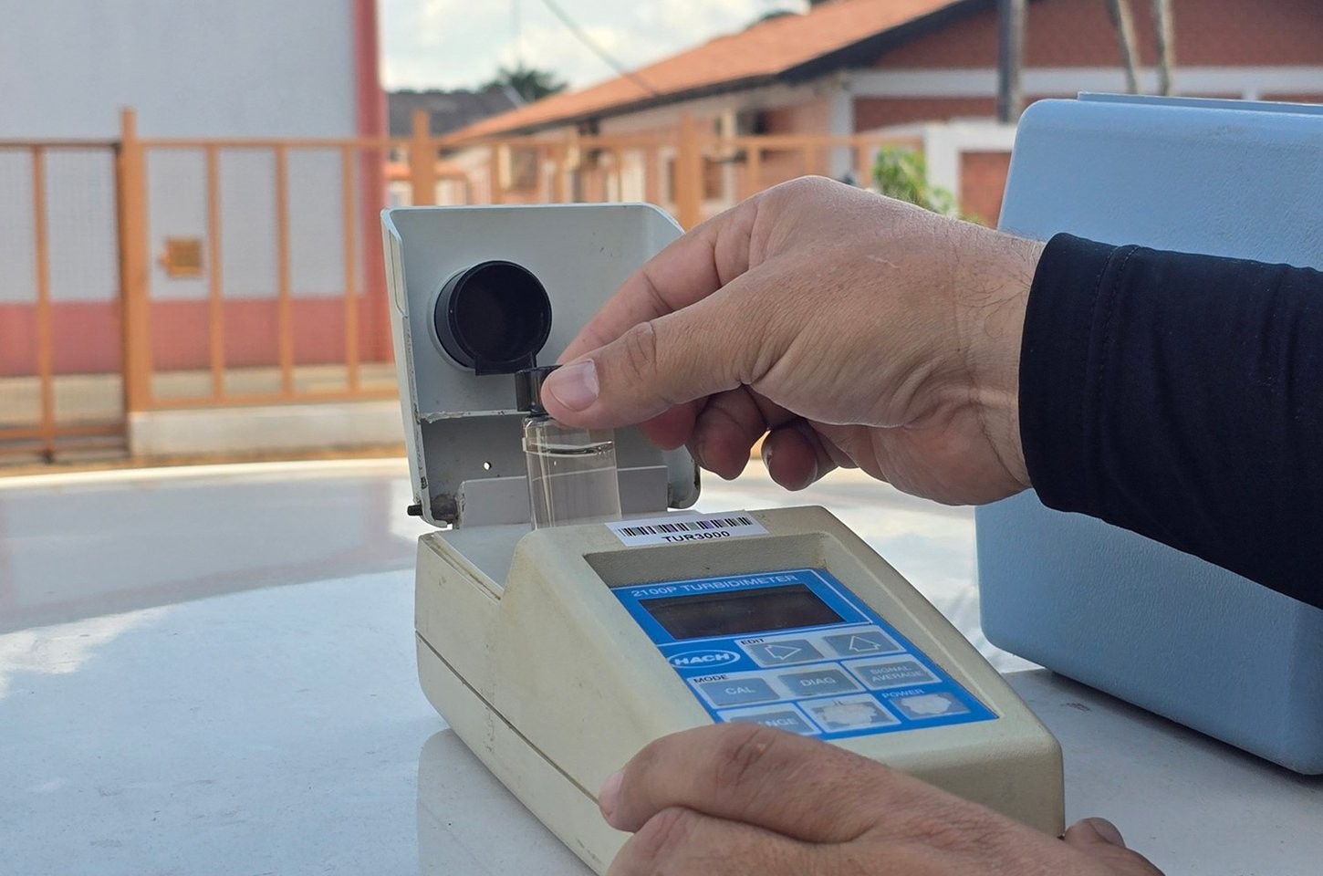 Sanepar testa tubulação que levará água do Rio Tibagi a Rolândia