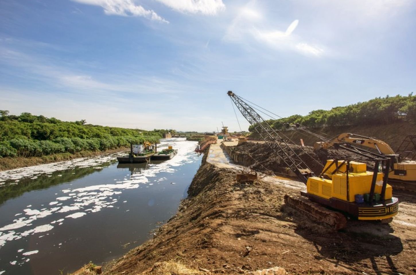 São Paulo retira 285 mil m³ de sedimentos do Jardim Pantanal