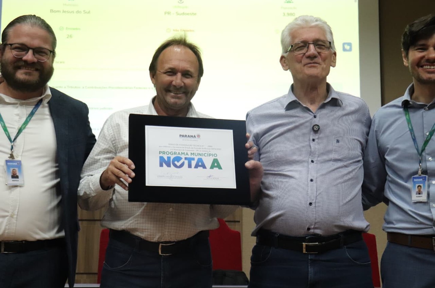 Sefa apresenta Programa Município Nota A a gestores do Sudoeste do Paraná