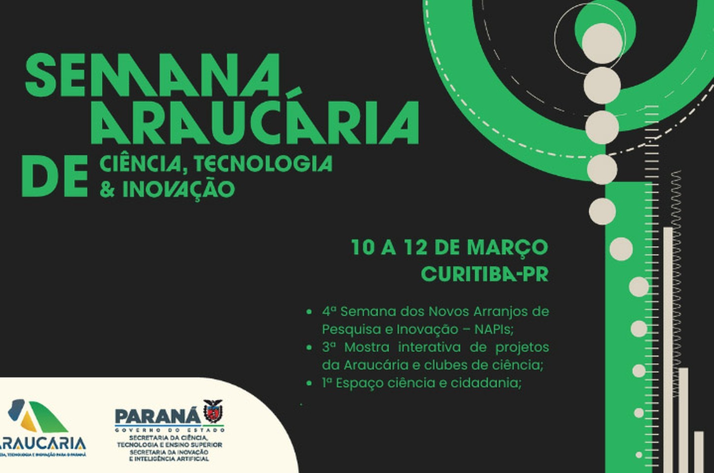 Semana Araucária de CT&I movimenta Curitiba com R$ 31,7 milhões em investimentos