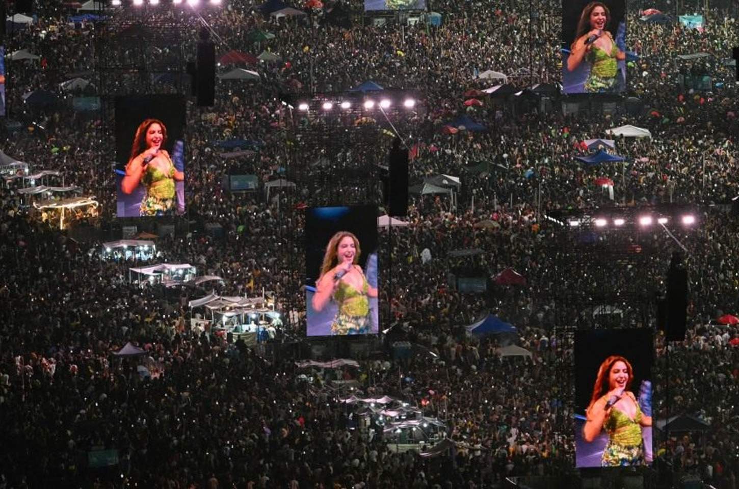 Shakira bate recordes no Rio: volta a Copacabana em 2026 após estreia em 2025