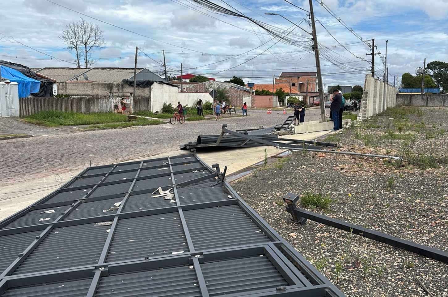 Simepar avalia tornado em São José dos Pinhais e busca classificação na escala Fujita
