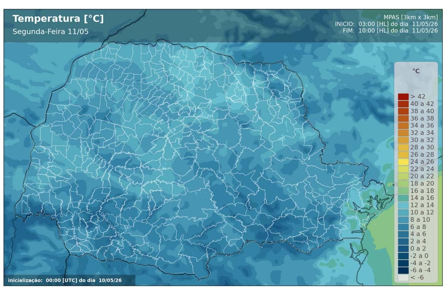 Simepar lidera estudo inovador sobre modelagem atmosférica no Paraná