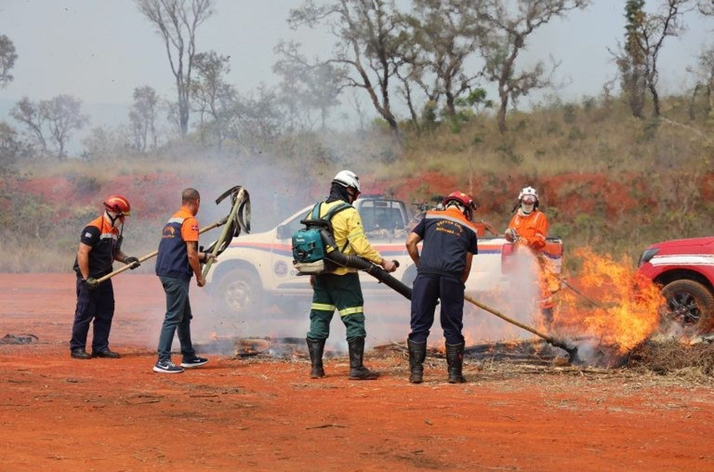 SP fortalece combate a incêndios com treinamento e equipamentos