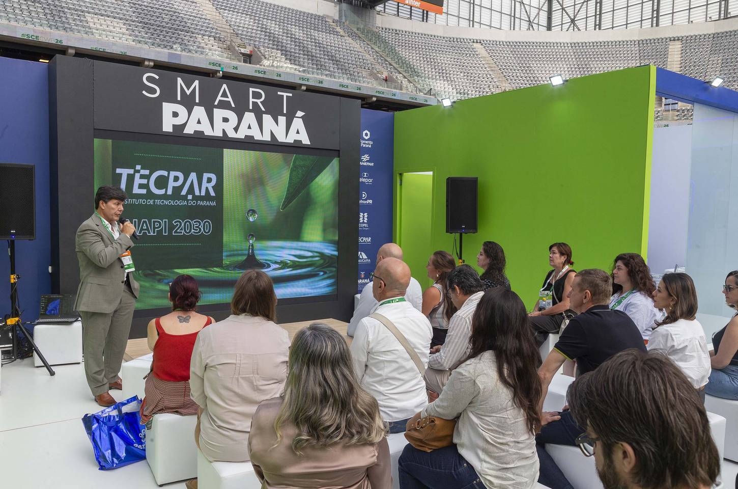 Tecpar apresenta inovações em saúde e tecnologia no Smart City Expo Curitiba 2026