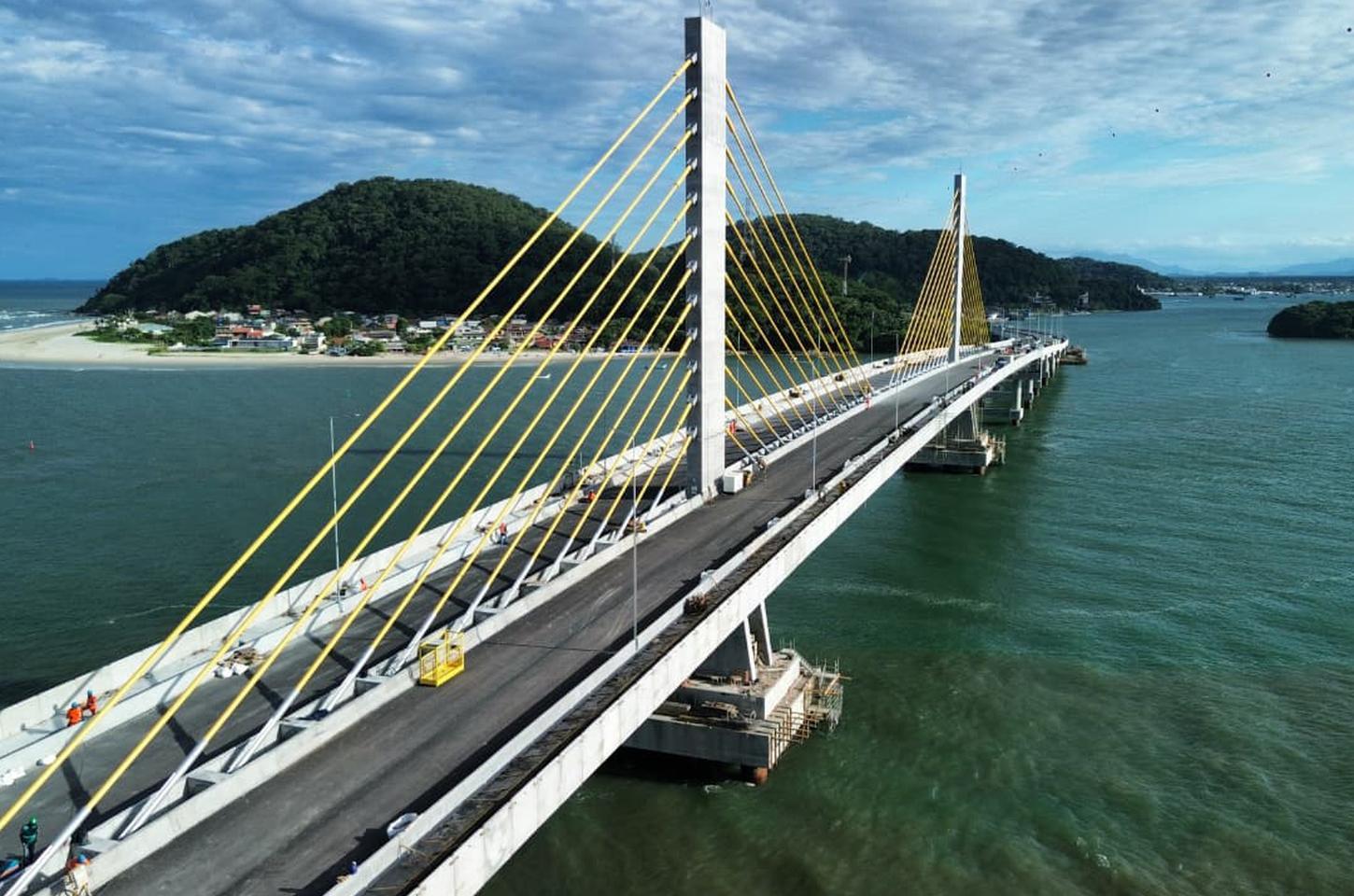 TV Paraná Turismo prepara especial sobre a construção da Ponte de Guaratuba