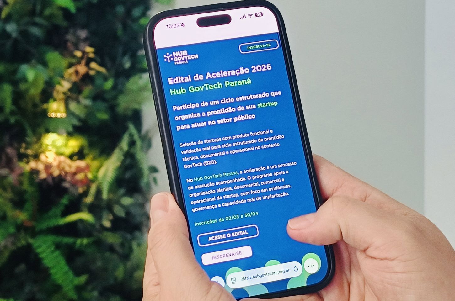 Últimos dias para startups se inscreverem no Hub GovTech Paraná