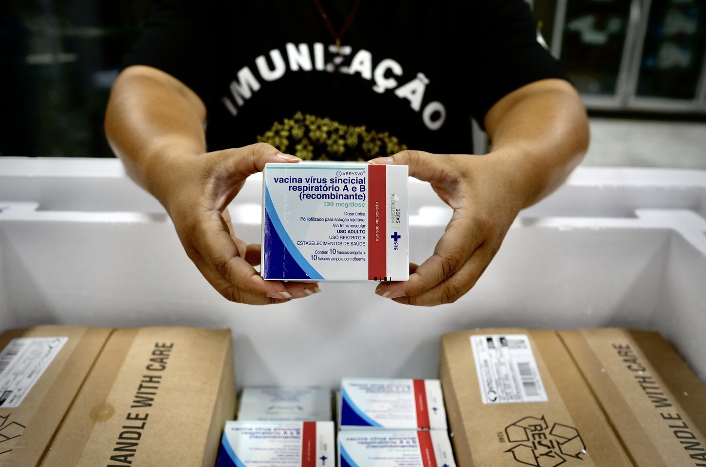 Vacina contra VSR para gestantes começa neste sábado em São Paulo